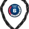 ABUS Steel-O-Chain 6210/85 Black 2 ABUS Steel-O-Chain 6210/85 Black -Zemo Geschäft Abus Kettenschloss 6210 85cm 6mm 4 Kant black 4003318895111