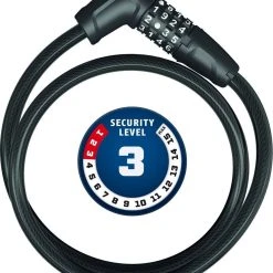 ABUS Numerino 5410C/85 Black Ohne Halter