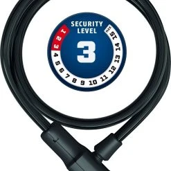 ABUS Primo 5410K/85 Black Ohne Halter