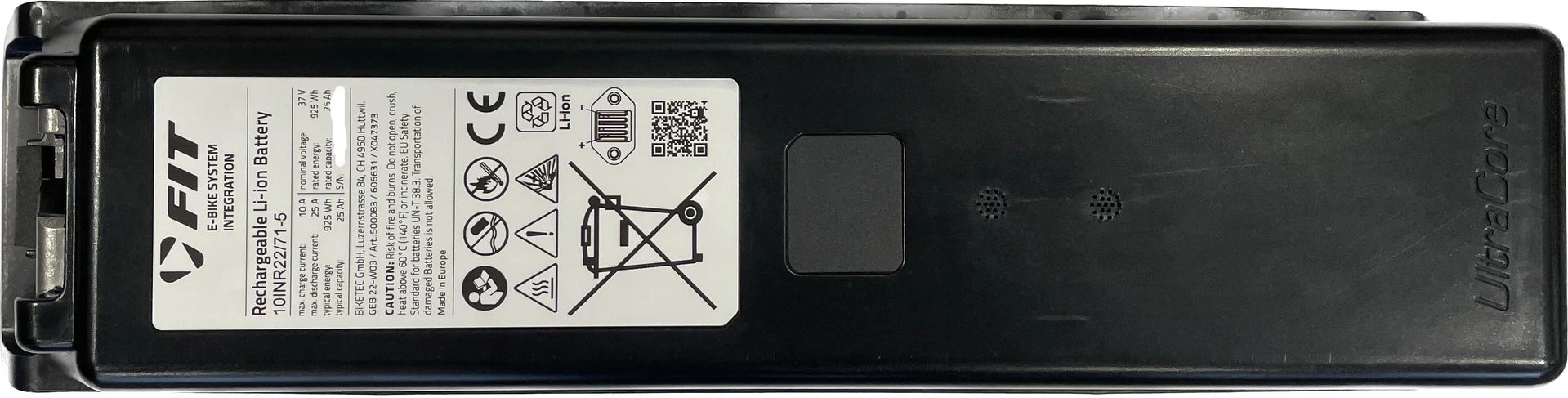 Bulls Biketec Akku Rahmenversion-Evo Ultracore Im Unterrohr Ab 2021 36V / 25,0Ah = 925Wh Für FIT – Bild 3