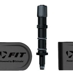Biketec Reifendrucksensor FIT AV / Autoventil / Schrader 2er Set FĂŒr Vorder- Und Hinterrad