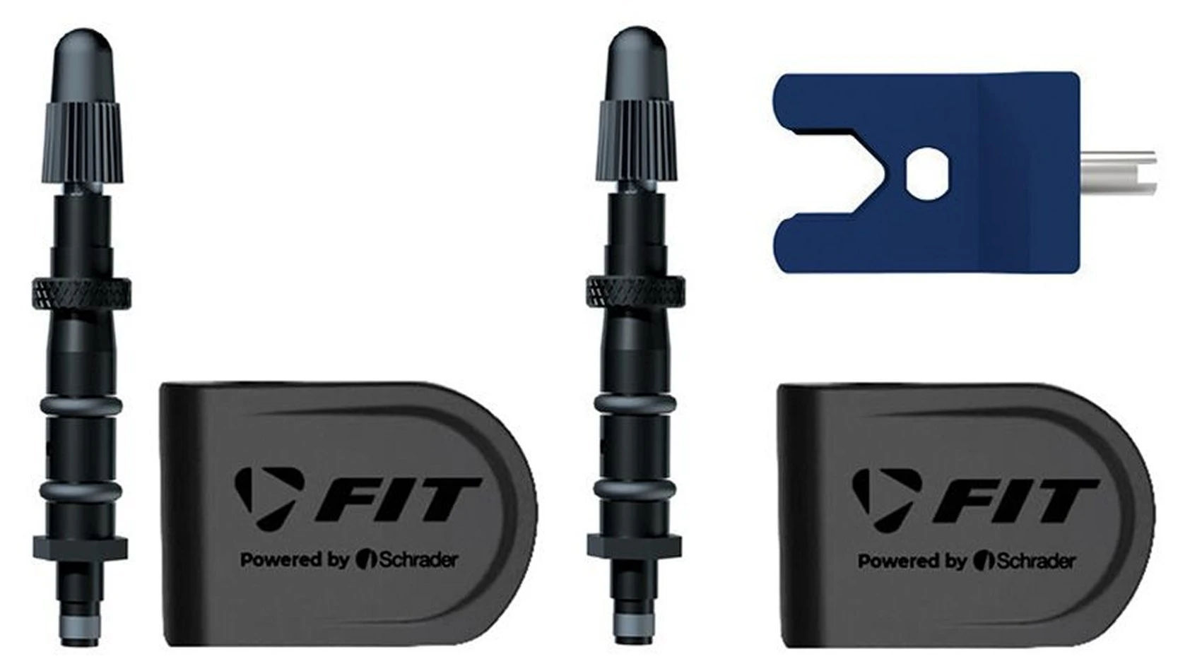 Biketec Reifendrucksensor FIT SV / Französisch / Presta / Sclaverand 2er Set VR Und HR 4 Biketec Reifendrucksensor FIT SV / Französisch / Presta / Sclaverand 2er Set VR Und HR – Bild 2