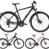 Bulls Cross Bike Street 2021 -Zemo Geschäft Bulls Crossbike Street Disc 2021 24 Gang Altus Kettenschaltung black matt metallic off white
