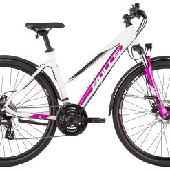 Bulls Cross Bike Street 2021 -Zemo Geschäft Bulls Crossbike Street Disc 2021 Damen Trapez metallic off white weiss pink purple 501 68244 68348 68354
