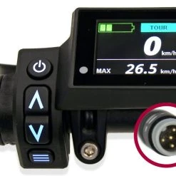 Brose Bediendisplay 2019-2020 Metz Cockpit Small Fest Montiert TFT Farbig M. Gen.2 Stecker O. Wake