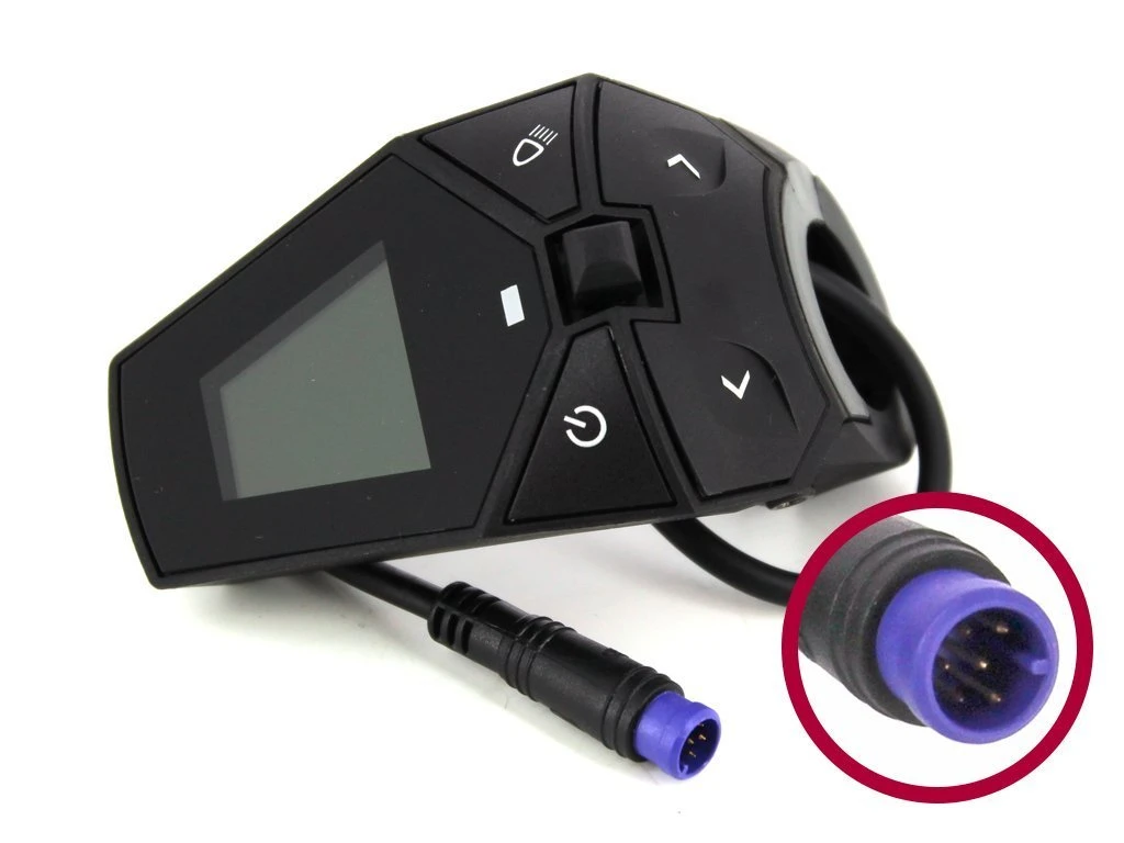 Brose Bediendisplay 2018 Comfort (im Bedienteil) Mit Higo-Stecker Marquardt JD3 Just-Drive