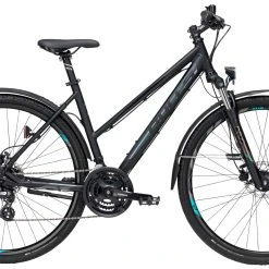 Bulls Cross Bike Street 2019 -Zemo Geschäft Bulls Crossbike Street 2019 Damen schwarz matt tuerkis 592 08944 08948 08954