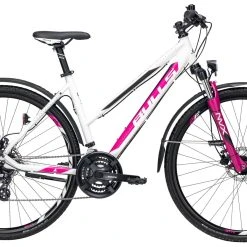 Bulls Cross Bike Street 2019 -Zemo Geschäft Bulls Crossbike Street 2019 Damen weiss matt schwarz lila 592 09144 09148 09154