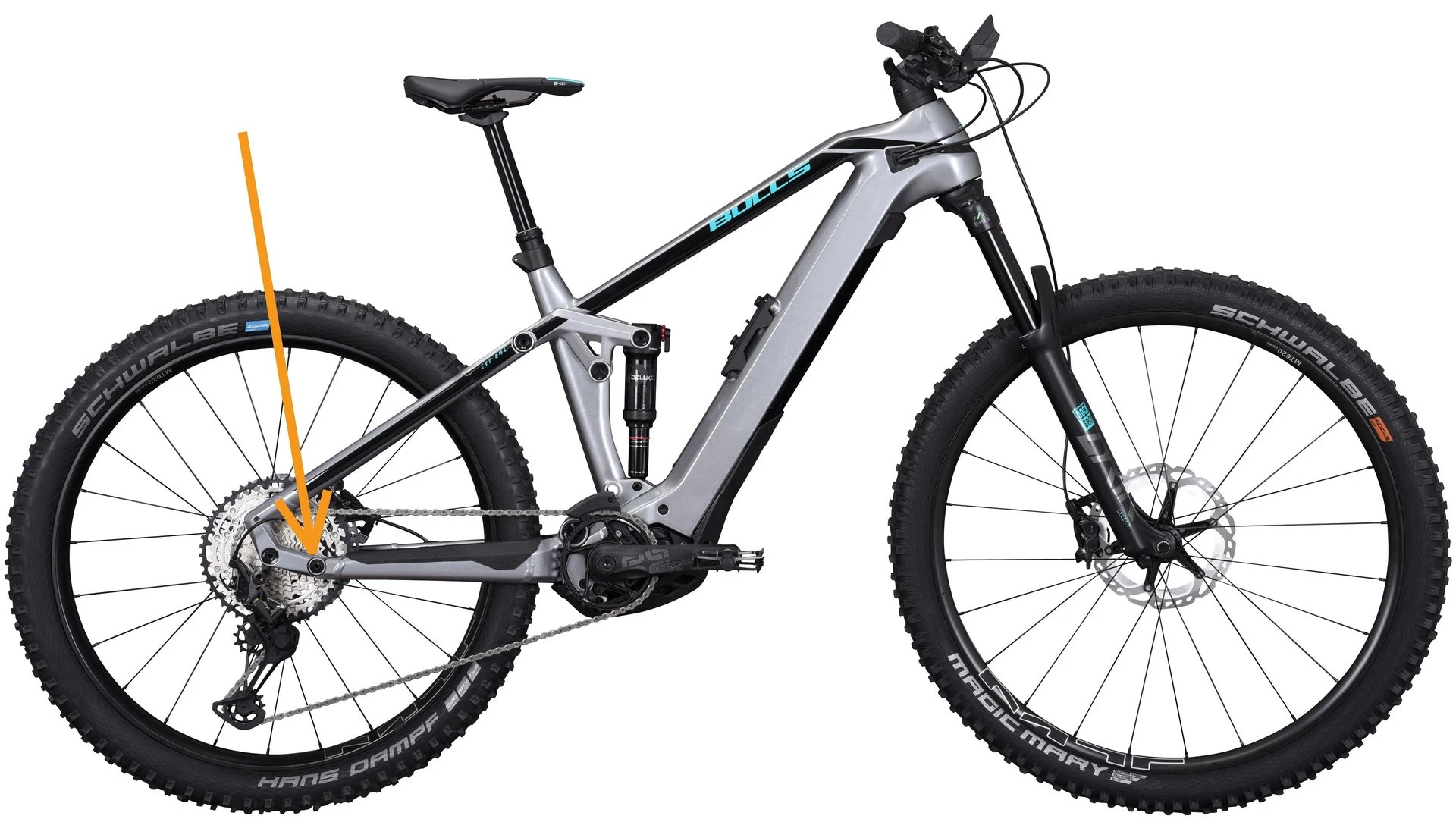 Bulls Lagersatz 04 Kettenstrebe -> Sitzstrebe Sonic Evo-TR/AM/EN Eva-TR – Bild 2