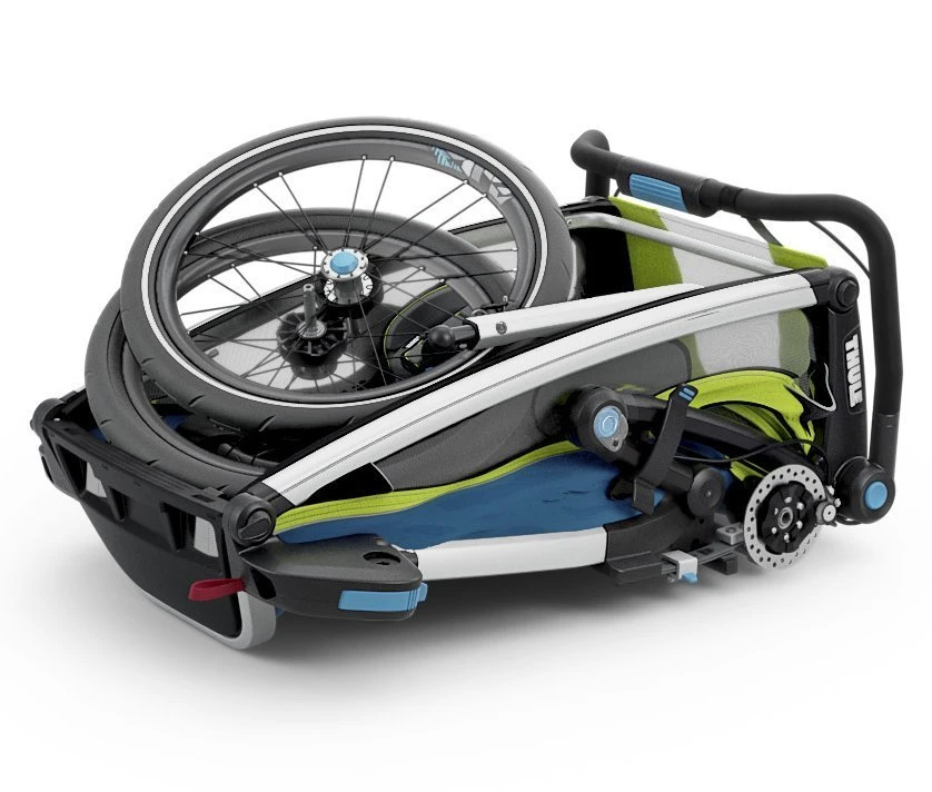 Thule Chariot Thule-Chariot Sport1, Chartreuse / Mykonos 8 Thule Chariot Thule-Chariot Sport1, Chartreuse / Mykonos – Bild 6