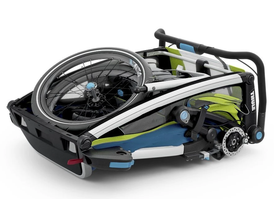 Thule Chariot Thule-Chariot Sport2, Chartreuse / Mykonos 8 Thule Chariot Thule-Chariot Sport2, Chartreuse / Mykonos – Bild 6