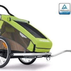 Croozer Kid For 1 Ab 2016 Mit Buggy- Und Joggerset Einsitzer Meadow Green