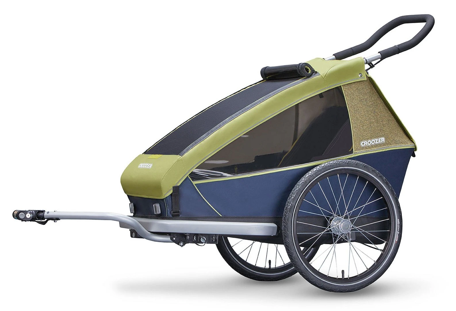 Croozer Kid For 1 Ab 2018 Mit Fahrrad-, Buggy- Und Jogging-Option Lemon-green 3 Croozer Kid For 1 Ab 2018 Mit Fahrrad-, Buggy- Und Jogging-Option Lemon-green
