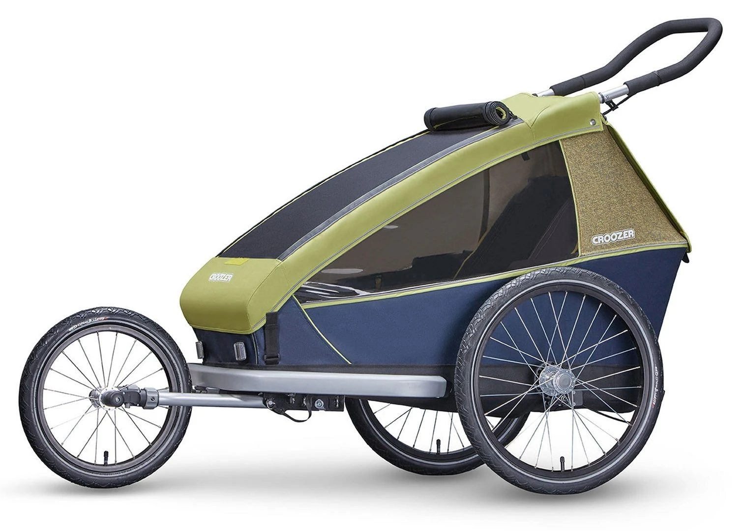 Croozer Kid For 1 Ab 2018 Mit Fahrrad-, Buggy- Und Jogging-Option Lemon-green 5 Croozer Kid For 1 Ab 2018 Mit Fahrrad-, Buggy- Und Jogging-Option Lemon-green – Bild 3