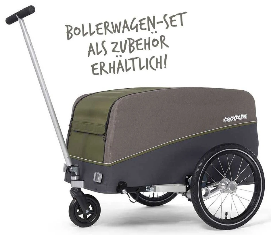 Croozer Cargo Tuure Olive-green Mit Airpad-Federung 10 Croozer Cargo Tuure Olive-green Mit Airpad-Federung – Bild 8