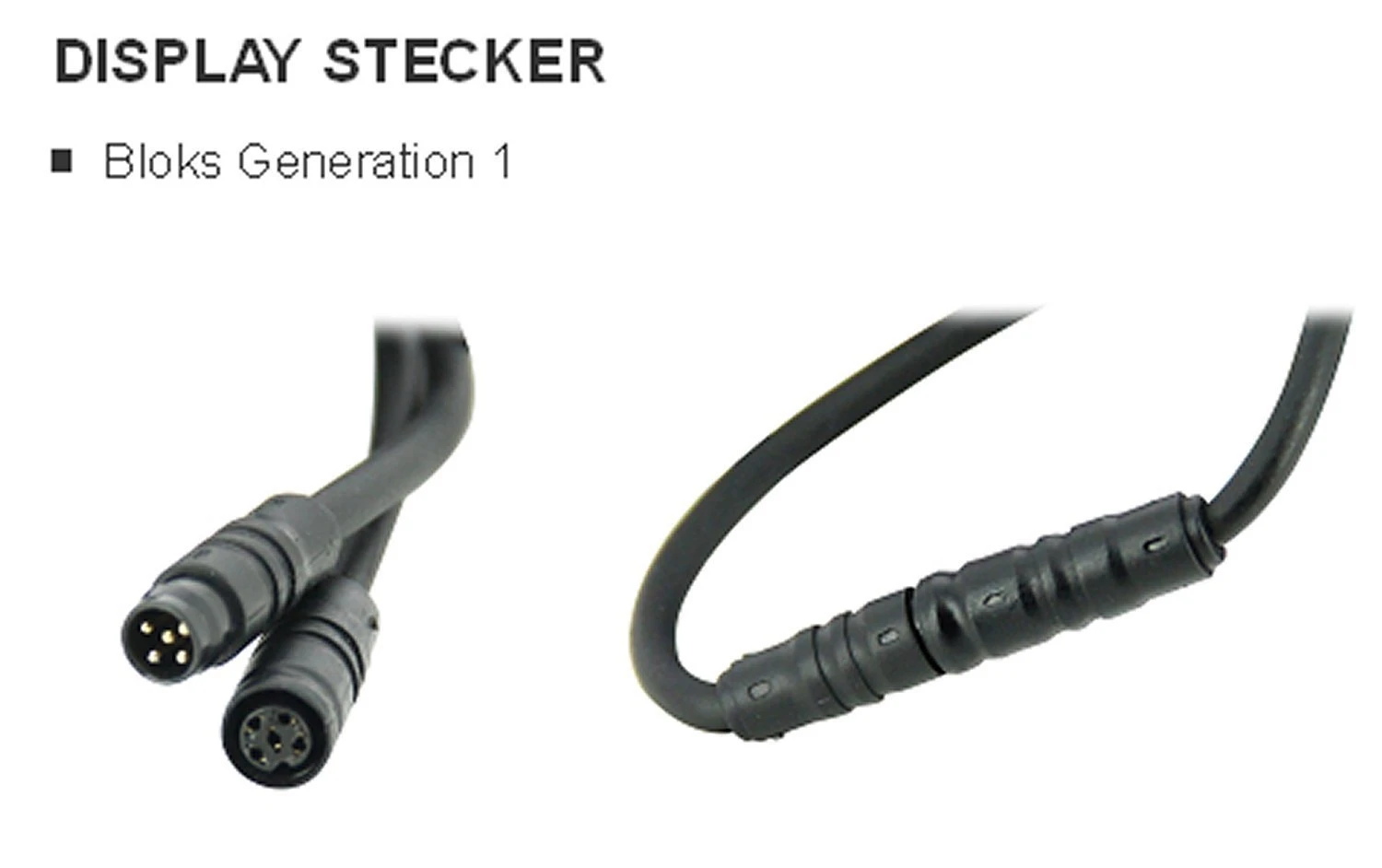 Brose Displaykabel Ab 2019 (mit Externer Wake-Leitung) Bloks Gen.1 M. Connect-C Anschl. Länge:1390mm – Bild 4