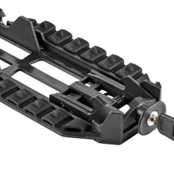 Fuxon Monkeyload-T Korb A-Cross Querkorb Engmaschig Schwarz -Zemo Geschäft Fuxon Carrymore Adapterplatte Monkeyload mit Schloss einzeln 051 21602a