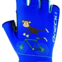 Roeckl Toro 3105-895 -Zemo Geschäft Handschuhe Roeckl Toro Bike Kids Youngsters Affe monaco blau 3105 895 555