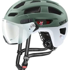 Uvex Finale-Visor-Vario 52-57cm / 56-61cm -Zemo Geschäft Helm Uvex Finale Visor Vario moss green cloud matt 52 57cm S4109770415 4043197359267