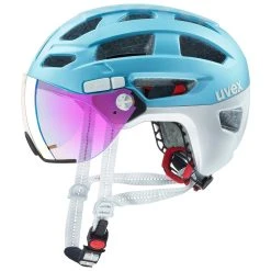 Uvex Finale-Visor 52-57cm / 56-61cm 12 Uvex Finale-Visor 52-57cm / 56-61cm -Zemo Geschäft Helm Uvex Finale Visor stato cool blue 52 57cm S4107530415 4043197310404