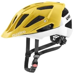 Uvex Quatro-CC 52-57cm / 56-61cm -Zemo Geschäft Helm Uvex Quatro CC 2022 sunbee white matt 56 61cm S4100260517 4043197359175