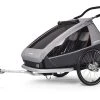 Croozer Kid Keeke 2 Gefedert Mit Fahrrad- Und Buggy-Option Stone Grey 2 Croozer Kid Keeke 2 Gefedert Mit Fahrrad- Und Buggy-Option Stone Grey -Zemo Geschäft Kinderanhaenger Croozer Kid Keeke 2 Sitzer Stone grey 2020 121001620 Fahrrad
