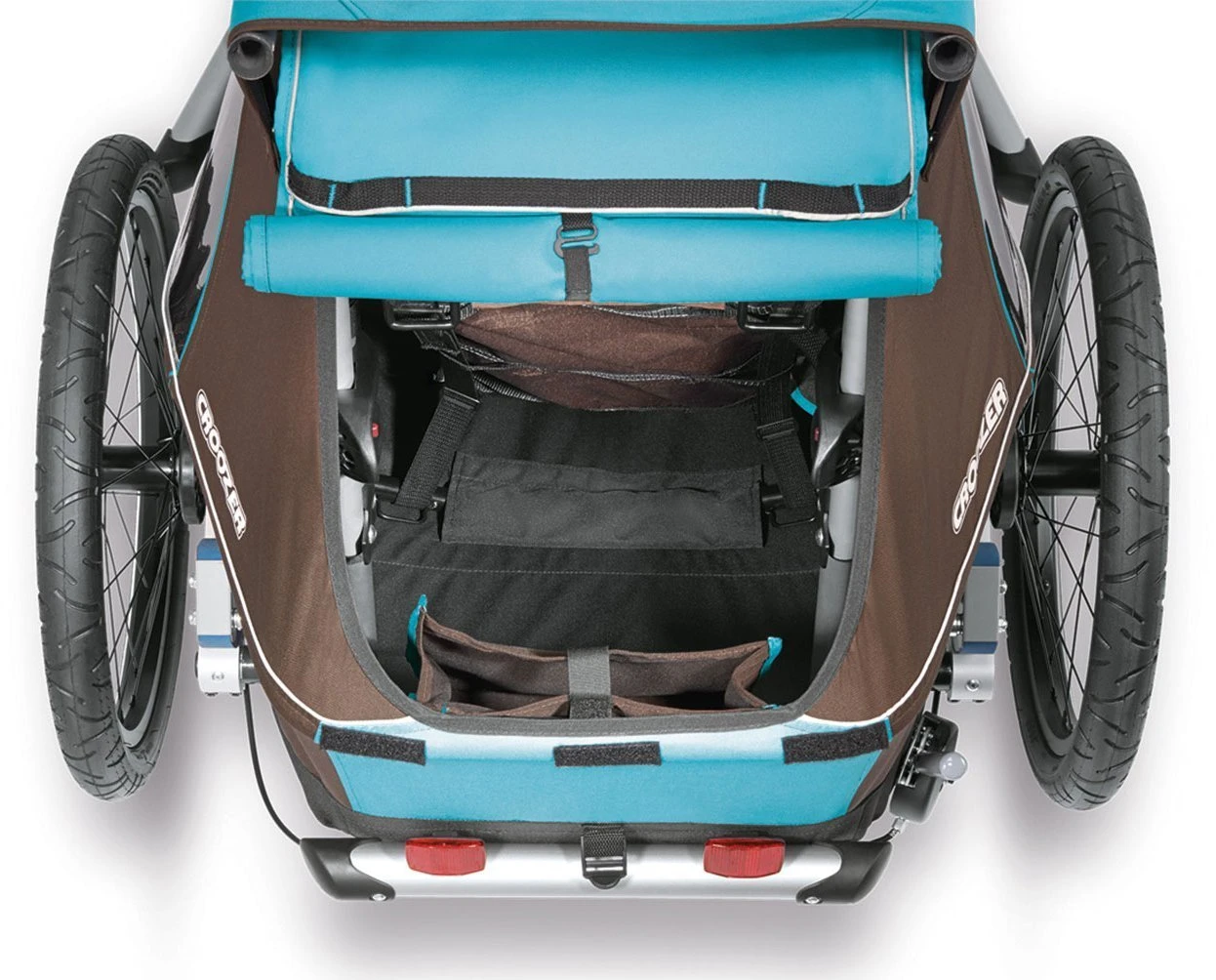 Croozer Kid Plus For 1 Ab 2016 Mit Licht Gefedert Mit Buggy-, Walker- Und Fahrrad-Opt. Sky-blue *** â Bild 6