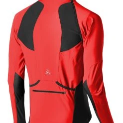 Loeffler Löffler San Remo Windstopper Softshell Light Zip-Off 15922 -Zemo Geschäft Loeffer Herren Bike Zip off Jacke San Remo Windstopper Soft Shell Light rot schwarz 15922 599a