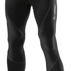 Loeffler Löffler Herren Bikehose Lang 11646 Windstopper® Softshell Warm Mit Einsatz