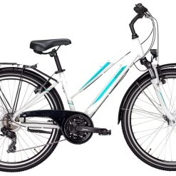 Pegasus Avanti 2022 18-Gang -Zemo Geschäft Pegasus Avanti 2022 26 Zoll 18 Gang Damen Trapez white petro turquise 636 52738 52744
