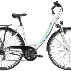Pegasus Piazza 2018 21-Gang -Zemo Geschäft Pegasus Piazza 2018 21 Gang Damen Wave weiss gruen 586 01545