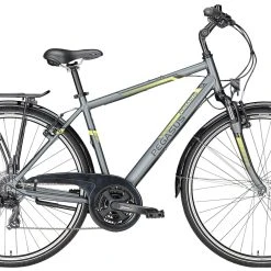 Pegasus Piazza 2018 21-Gang -Zemo Geschäft Pegasus Piazza 2018 21 Gang Herren grau matt lime 586 00248