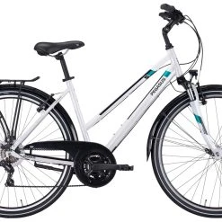 Pegasus Piazza 2022 21-Gang -Zemo Geschäft Pegasus Piazza 2022 21 Gang Damen Trapez metallic off white weiss tuerkis petrol 636 00745 00750 00755