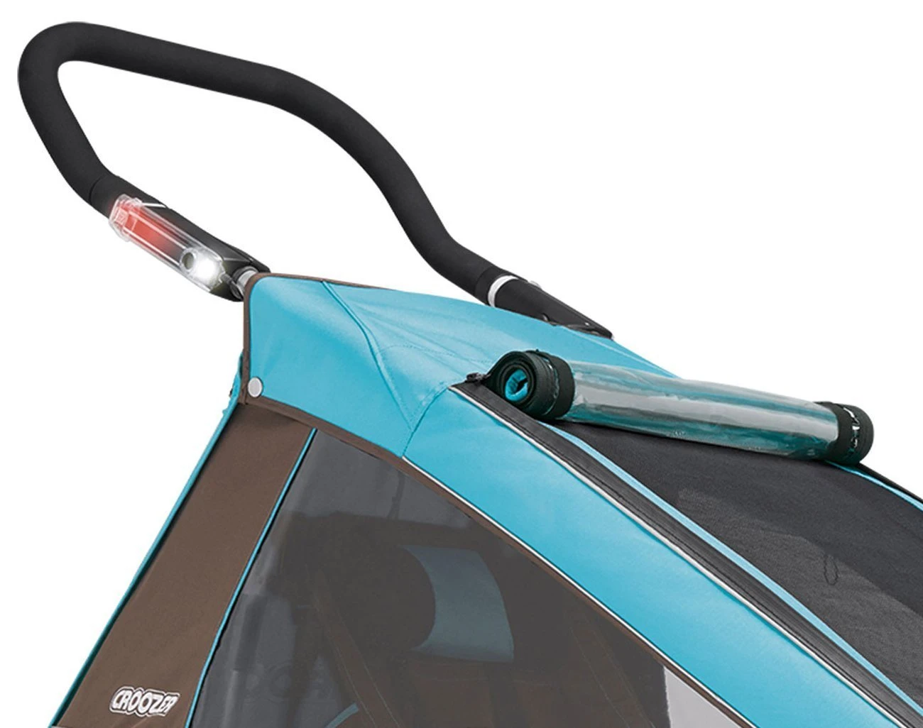 Croozer Kid Plus For 1 Ab 2016 Mit Licht Gefedert Mit Buggy-, Walker- Und Fahrrad-Opt. Sky-blue *** â Bild 8