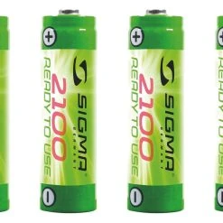 Sigma Smilux / Pava / Lightster Akku-Set Ni-MH-RTU (4 Stück AA Mit Je 2100mAh) Ausverkauft !
