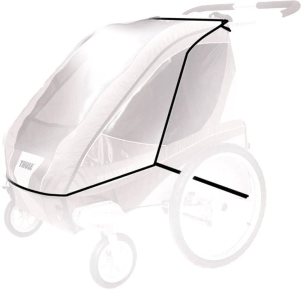 Thule Chariot Thule-Chariot Regenverdeck Für Corsaire 1 4 Thule Chariot Thule-Chariot Regenverdeck Für Corsaire 1 – Bild 2