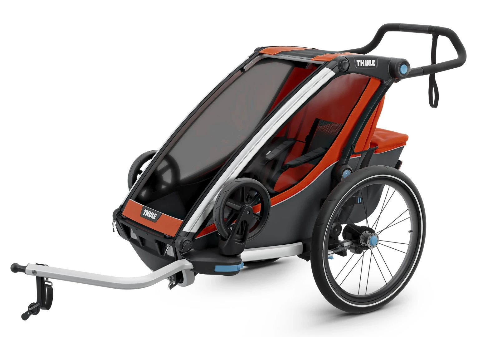Thule Chariot Thule-Chariot Cross1, Roarange / Dark Shadow 3 Thule Chariot Thule-Chariot Cross1, Roarange / Dark Shadow